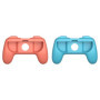 Pack de 2 Grips Ergonomiques pour Joy-Con - Nintendo Switch et Switch 2 - Bleu/Rouge