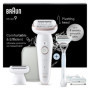 Braun Silk-épil 9 Épilateur Électrique Femme Étanche avec Coffret Complet