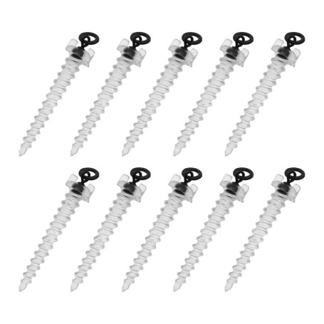 EMSea Lot de 50 Vis de Rechange pour Leurres de Pêche - Accessoires Pratiques