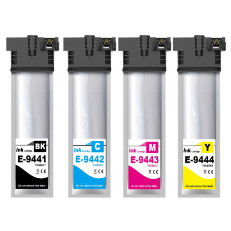 Cartouches d'encre SHUOLEI T9441-T9444 pour Epson WorkForce Pro