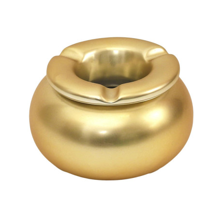 Cendrier Marocain Doré 10cm - Design Oriental Pratique