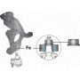 Rotule de Suspension Moog VO-BJ-1859 pour Audi, Seat et Skoda