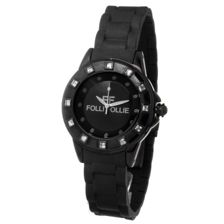 Montre Femme Folli Follie WF8E024ZPK - Élégance Noire Ø 35 mm