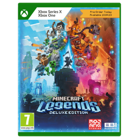 Xbox Minecraft Legends Deluxe Edition - Aventure Épique sur Xbox Series X et One
