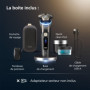 Rasoir Électrique Philips i9000 Prestige Ultra - Technologie SkinIQ Pro