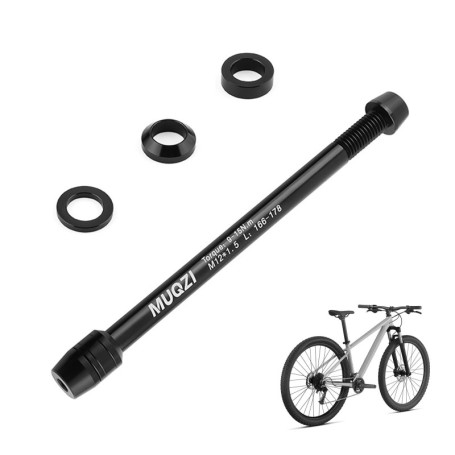 Entraîneur à rouleaux TFLPUO pour vélo avec adaptateur en aluminium