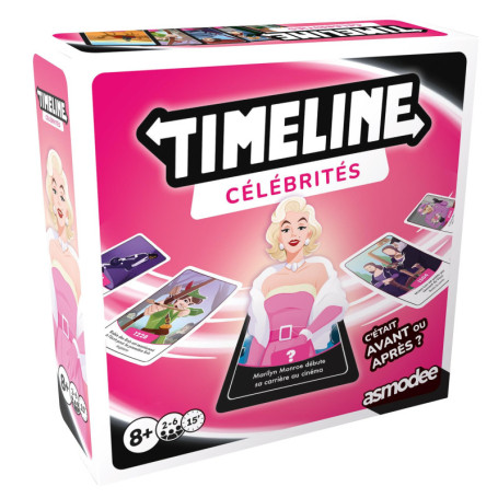 Timeline Célébrités - Jeu de société sur les personnalités marquantes