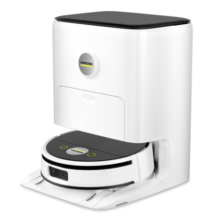 Kärcher RVF 7 Comfort Extra - Robot Aspirateur Intelligent 2 en 1 avec Station Multifonction