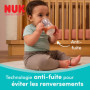 NUK Perfect Match Tétines d'Apprentissage en Silicone - Lot de 2 pour Bébé 6 mois et +