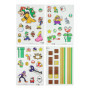 Ensemble d'Aimants Super Mario Bros - 63 Pièces Décoratives Officielles