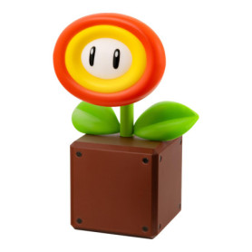 Lampe LED Super Mario Fleur de Feu - Décoration Multicolore avec Luminosité Réglable