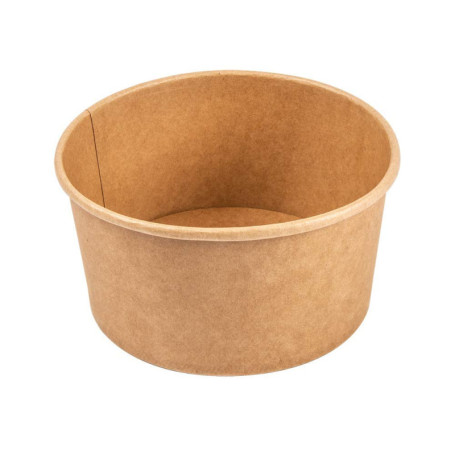 García de Pou - Saladiers en Carton 1000 ml - 50 Unités Naturel Kraft