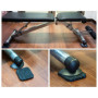 Lot de 4 Tapis en Caoutchouc Antidérapants pour Tapis de Course