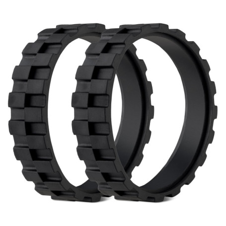 Kit de Remplacement pour Aspirateur iRobot Roomba - 2 Pneus en Silicone