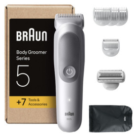 Braun Tondeuse Électrique Corps Homme Series 5 BG5555 - Étanche avec 7 Outils
