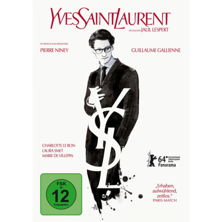 Yves Saint Laurent - Film DVD avec Guillaume Gallienne