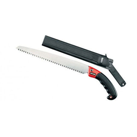 Scie à Élaguer Turbo AUSONIA avec Étui et Lame Chromée de 21 cm
