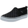 Baskets Vans Asher Checkerboard Noires pour Garçon