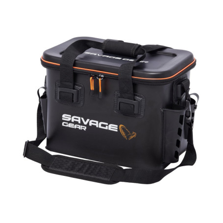 Sacoche de Pêche Savage Gear WPMP - Sac Étanche 24L avec Bandoulière Amovible