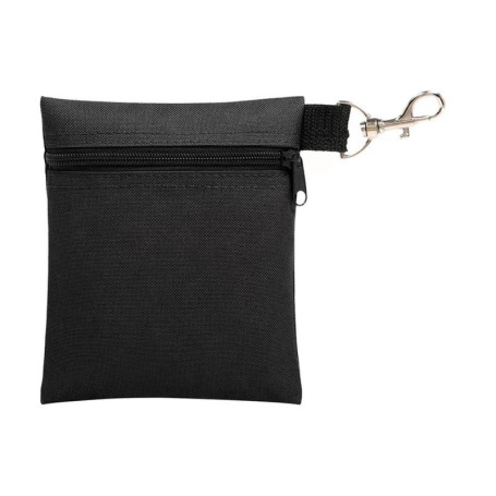 Pochette Golf Premium FIBOUND avec Fermeture Éclair et Mousqueton - Accessoire Compact et Durable