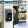 Couvercle Étanche Universel pour Sonnette Extérieure - Protection Anti-Pluie et Chocs