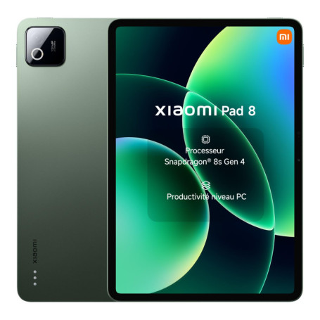 XIAOMI Pad 8 - Tablette 11.2'' 8+128 Go avec Snapdragon 8s Gen 4 et Écran 3.2K 144Hz