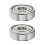 Pack de 2 Roulements de Butée 6200ZZ-C3 pour Scie à Ruban Jet 14 Pouces