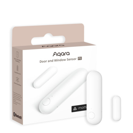Détecteur d'ouverture Aqara P2 - Compatible Apple, Google et Alexa