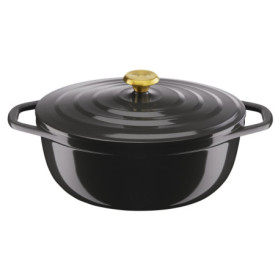 Cocotte en Fonte Tefal Air 30 cm - 5,7 L, Induction et Revêtement Céramique