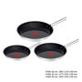 Set de 3 Poêles Tefal Duetto On - Antiadhésif Go Ceram, 20/24/28 cm