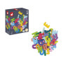 Jeu Éducatif Magnétique Janod - 52 Lettres en Bois pour Apprendre l'Alphabet