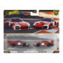 Coffret Hot Wheels Car Culture Premium avec 2 véhicules Porsche 935