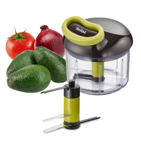 Tefal Hachoir Manuel 5 Secondes 900 ml - Hachage Rapide et Facile