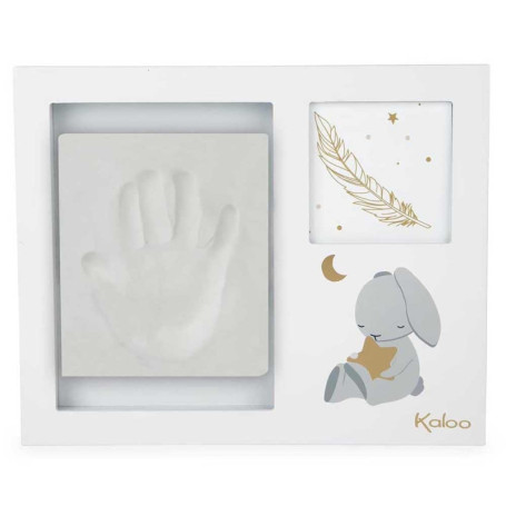 Cadre à Souvenirs Kaloo avec Kit Empreinte - Cadeau de Naissance