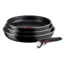 Tefal Ingenio Easy On - Lot de 3 Poêles Antiadhésives 22/24/26 cm avec Poignée Amovible