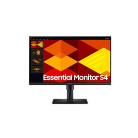 Moniteur Samsung 24" FHD S4 avec Haut-Parleur Intégré - LS24D406GAUXEN