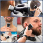 Tondeuse à Barbe et Cheveux Cozary avec Écran LED - Rechargeable et Silencieuse