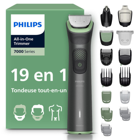 Philips Multigroom 7000 - Tondeuse tout-en-un avec 19 accessoires