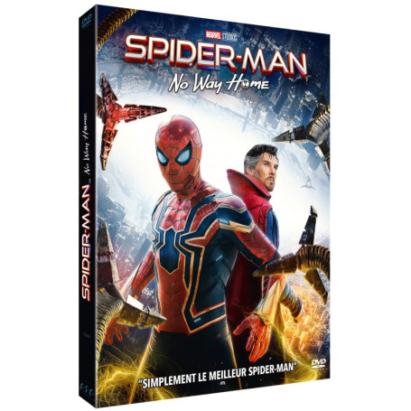 Spider-Man : No Way Home - Édition DVD avec Boîtier Fourreau