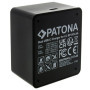 Chargeur Double USB-C PATONA pour Leica Q3/Q4 - Charge Rapide et Compact