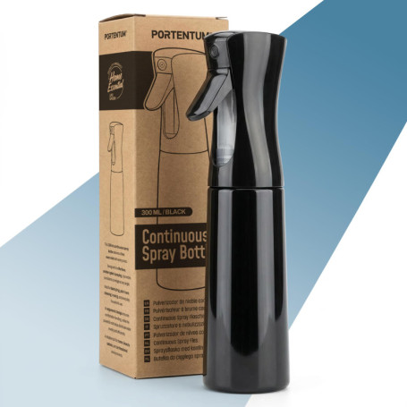 Vaporisateur PORTENTUM 300 ml - Brumisateur Ergonomique Rechargeable pour Cheveux et Plantes