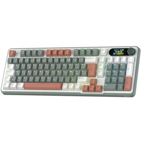 Clavier Mécanique RK ROYAL KLUDGE S98 FR avec Smart Display - AZERTY 96% Wireless