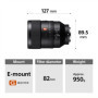 Sony SEL135F18GM - Objectif Télé 135 mm f/1.8 G Master pour Portraits