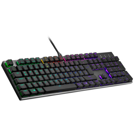 Clavier Mécanique Cooler Master SK652 avec Rétroéclairage RGB - Layout Allemand
