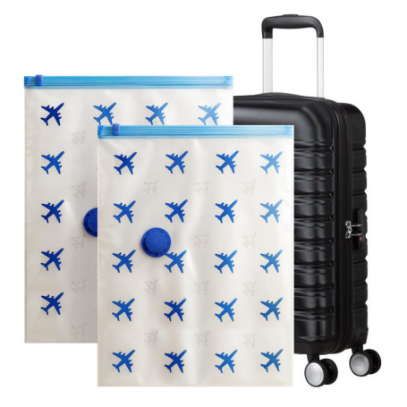 Lot de 6 Sacs Sous Vide Lavatelli 40x60 cm - Gain de Place pour Voyage et Maison