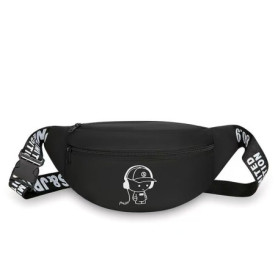 Sac de poitrine réglable pour enfants avec logo réfléchissant