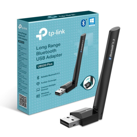 Adaptateur Bluetooth TP-Link UB500 Plus USB 5.3 pour PC et Smartphones