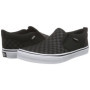 Baskets Vans Asher pour Garçon - Noir à Motif Damier
