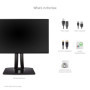 Moniteur ViewSonic VP2768-4K 27'' Ultra HD 3840x2160 - Précision des Couleurs