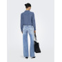 ONLY Jean à Jambe Large ONLJUICY Taille Haute Wide Leg Fit Jeans